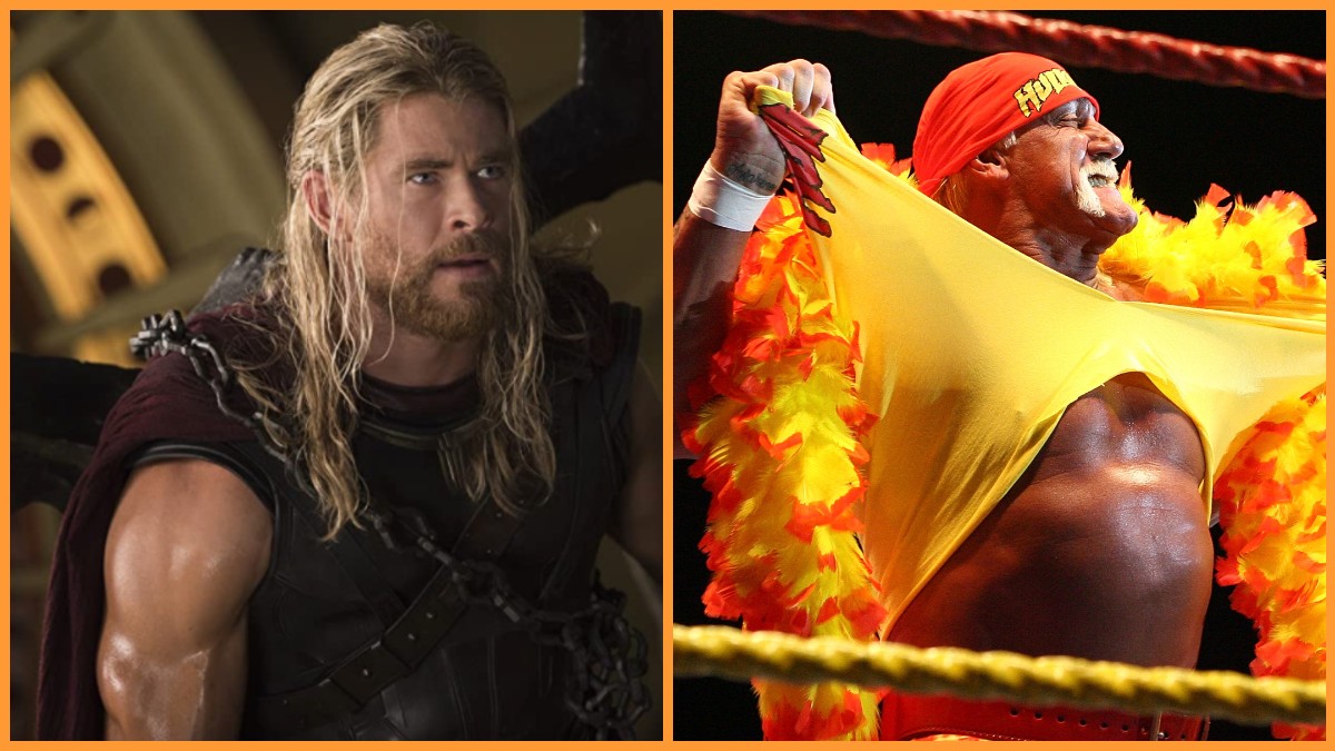 Chris Hemsworth and Hulk Hogan