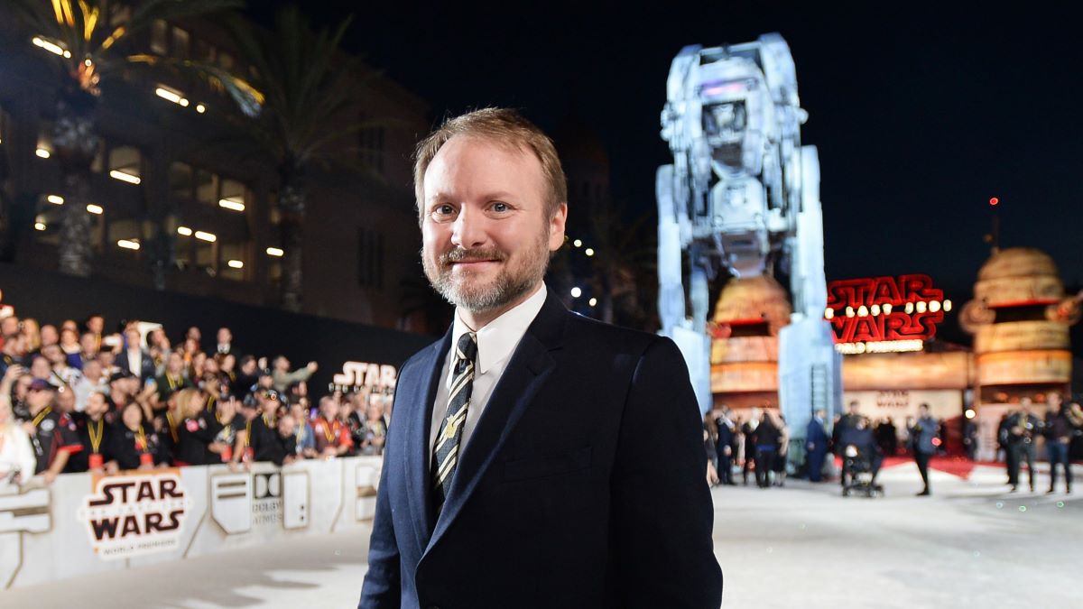 Writer/Director Rian Johnson at the world premiere of Lucasfilm's Star Wars: The Last Jedi at The Shrine Auditorium on December 9, 2017 in Los Angeles, California. (Photo by Charley Gallay/Getty Images for for Disney)