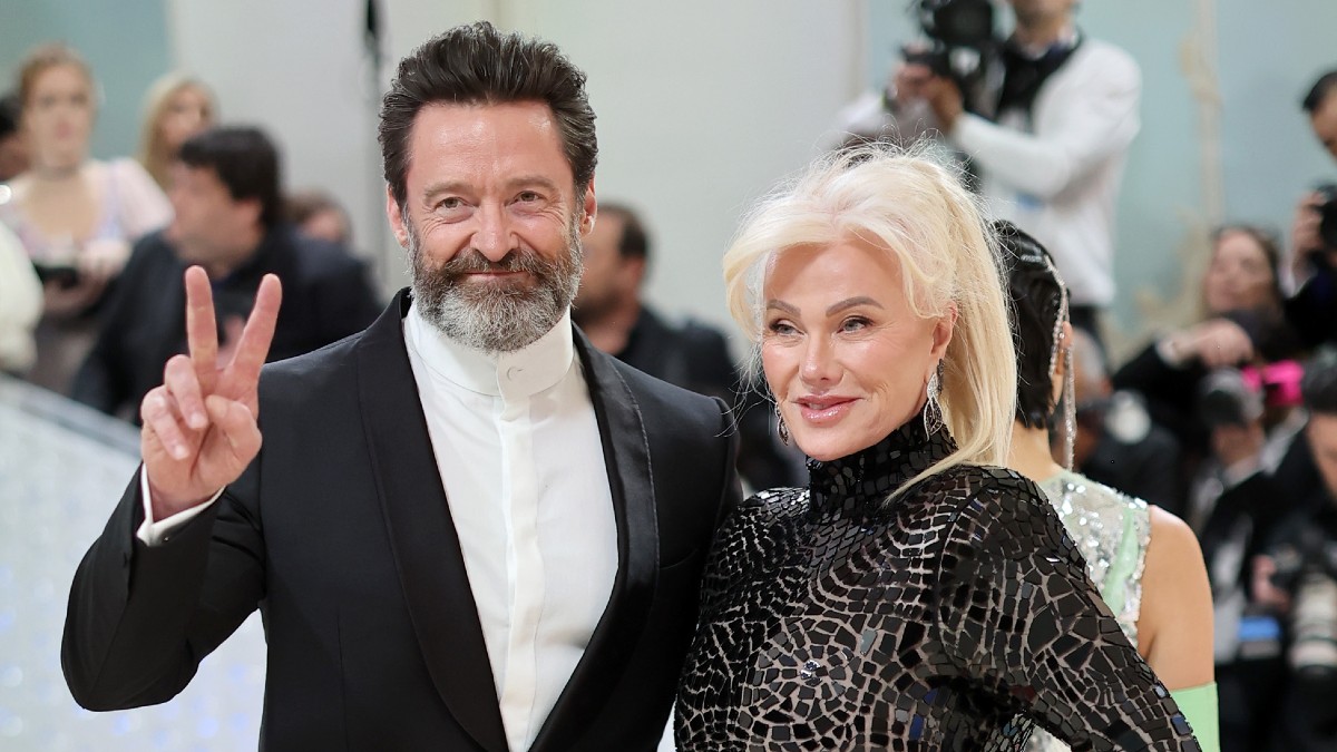 Hugh Jackman and Deborra-Lee Furness