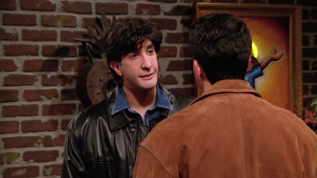 Russ on 'Friends,' played by actor David Schwimmer
