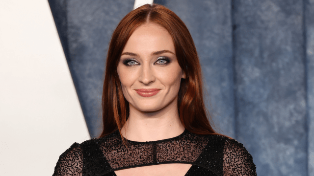 BEVERLY HILLS, CALIFORNIA - MARCH 12: Sophie Turner attends the 2023 Vanity Fair Oscar Party Hosted By Radhika Jones at Wallis Annenberg Center for the Performing Arts on March 12, 2023 in Beverly Hills, California.