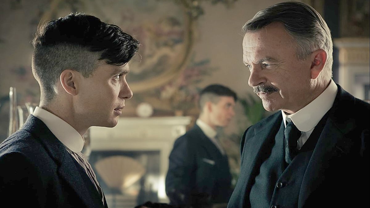 Thomas Shelby and Campbell in 'Peaky Blinders' 
