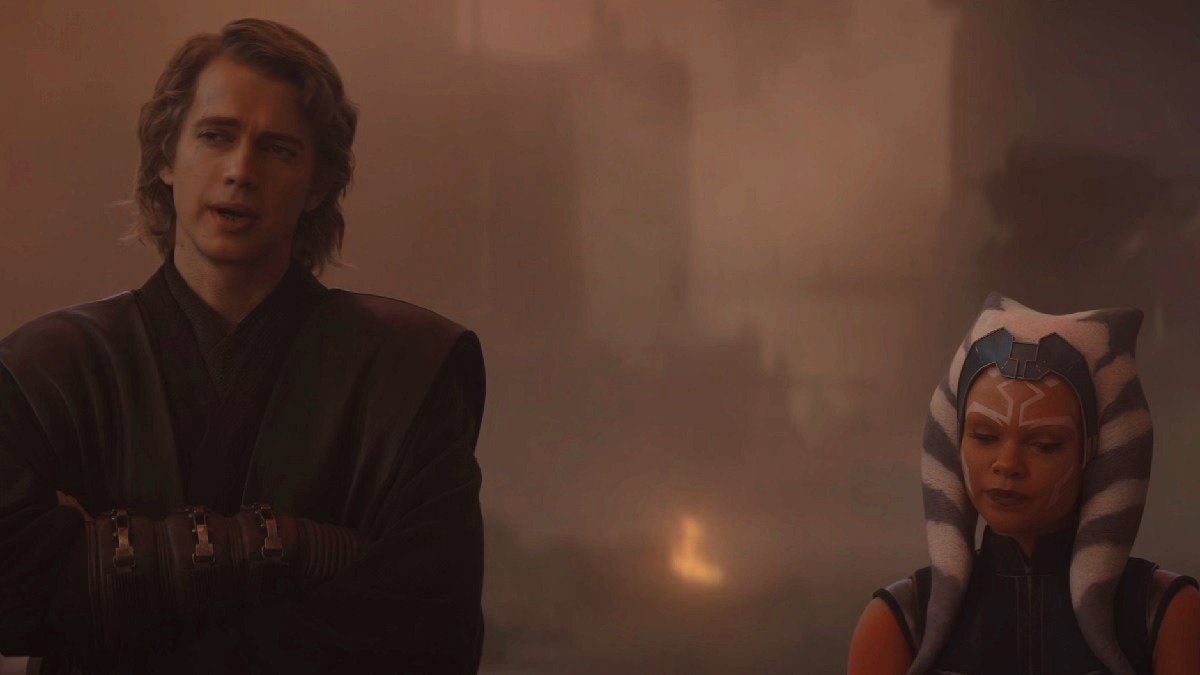 Anakin and young Ahsoka