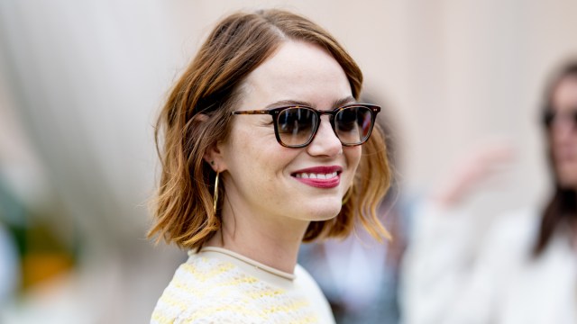 Emma Stone attends the 2023 Veuve Clicquot Polo Classic at Liberty State Park on June 03, 2023