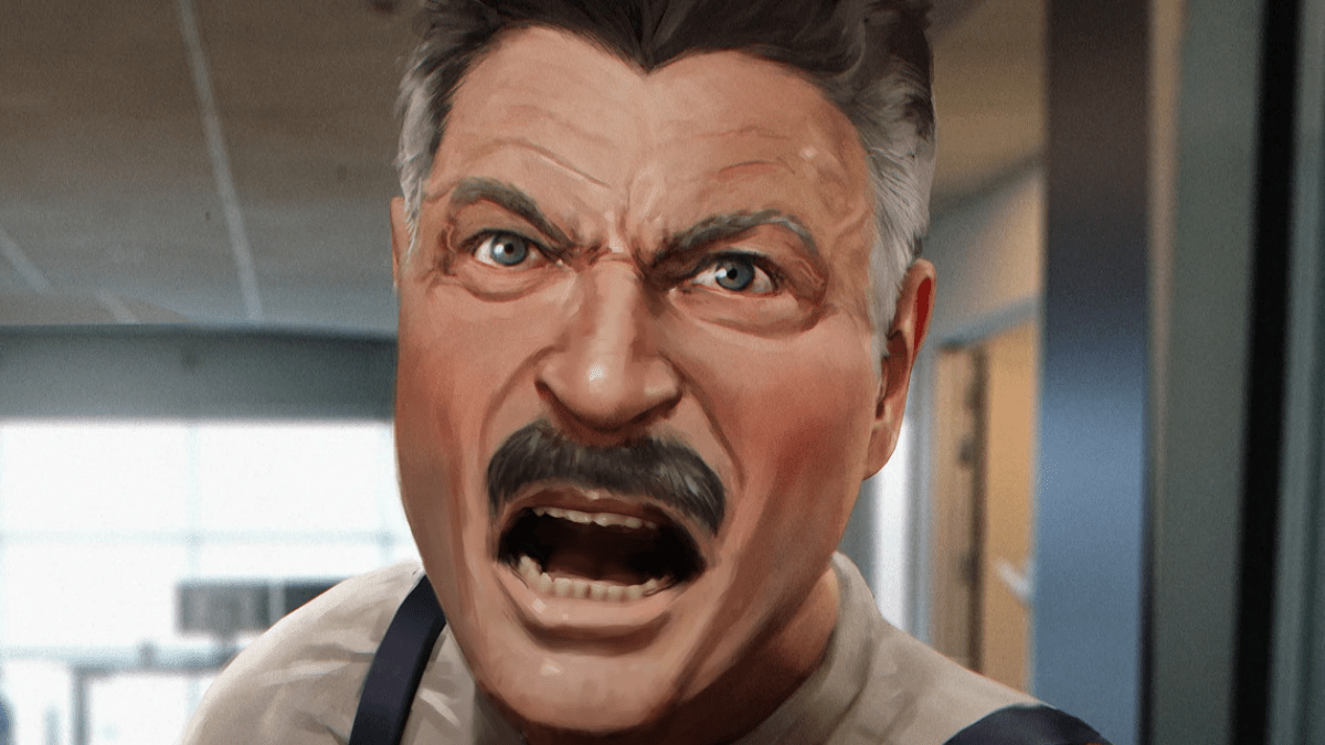 J. Jonah Jameson's portrait from Insomniac's 'Spider-Man'