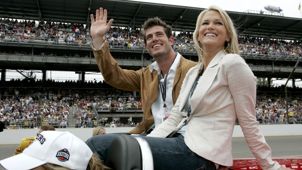 Jesse Palmer and Jessica Bowlin of Bachelor