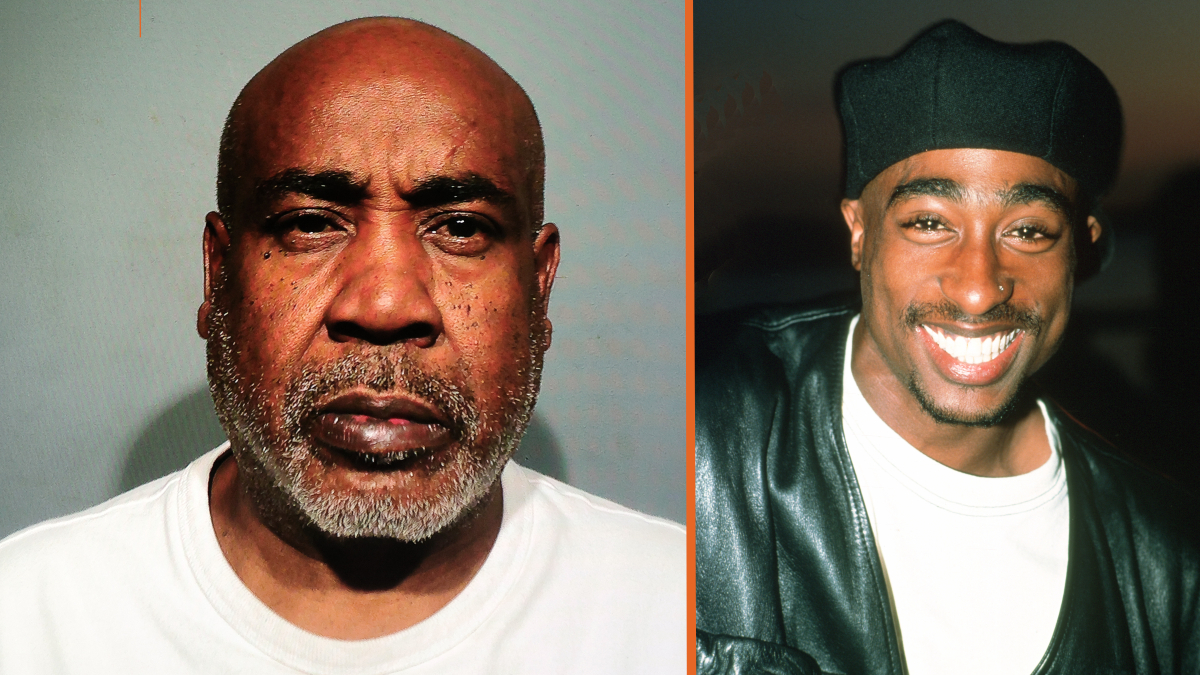 Duane Davis (L) and Tupac Shakur (R)