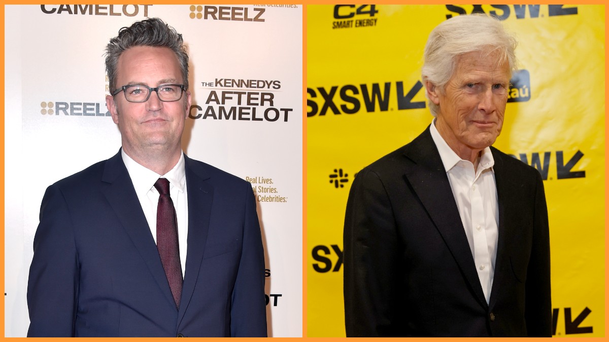 Matthew Perry and his dad, John Bennett Perry