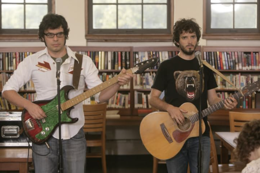 Jemaine Clement, and Bret McKenzie in Flight of the Conchords (2007)