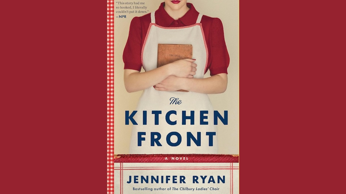 Book cover for The Kitchen Front by Jennifer Ryan 