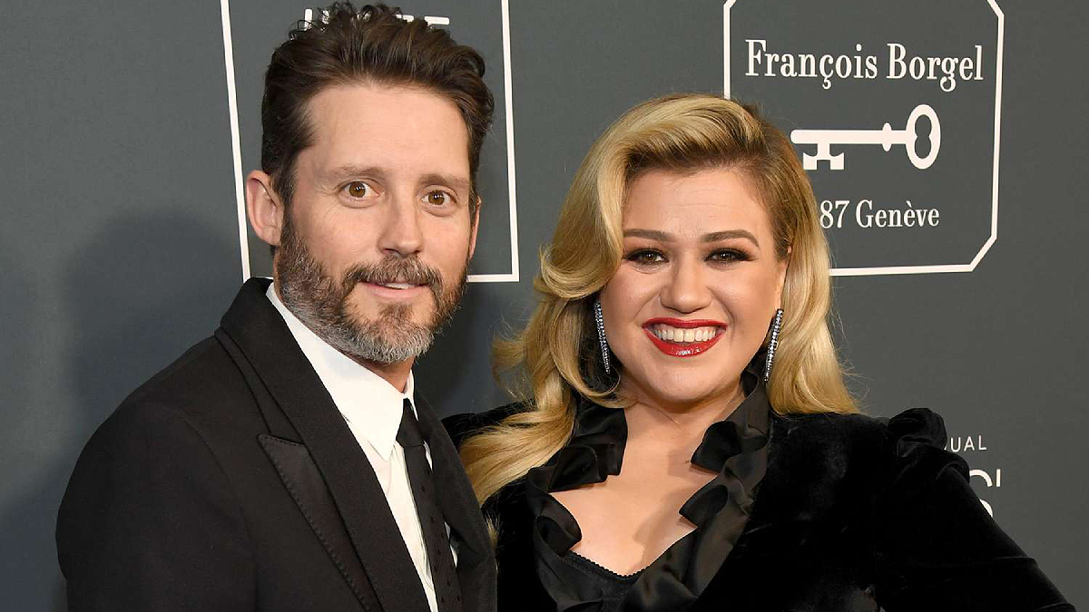 Kelly Clarkson with ex-husband Brandon Blackstock