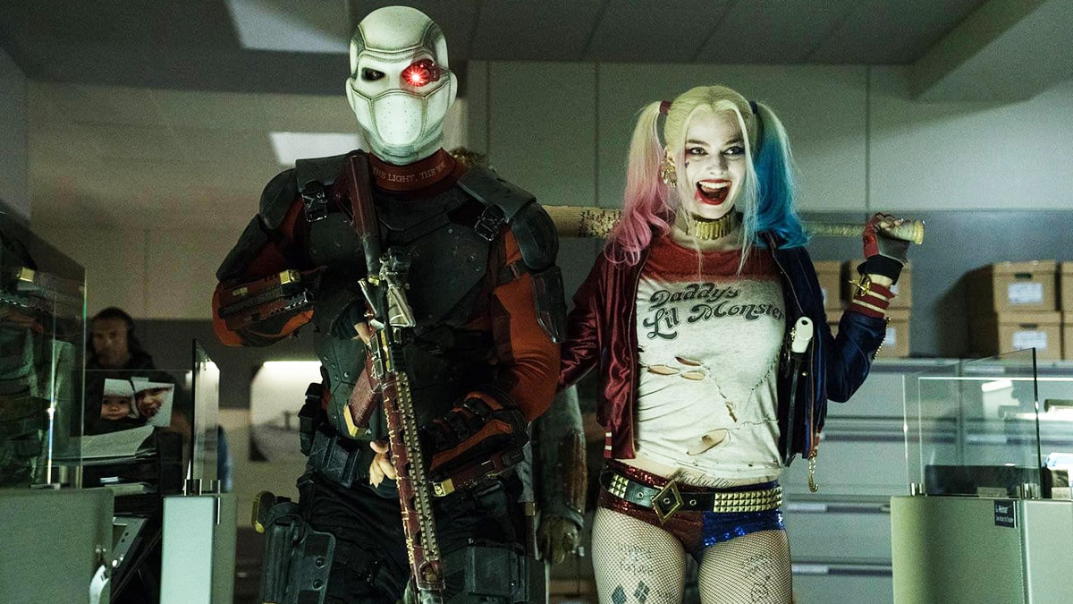 Deathshot and Harley Quinn in 2016's Suicide Squad