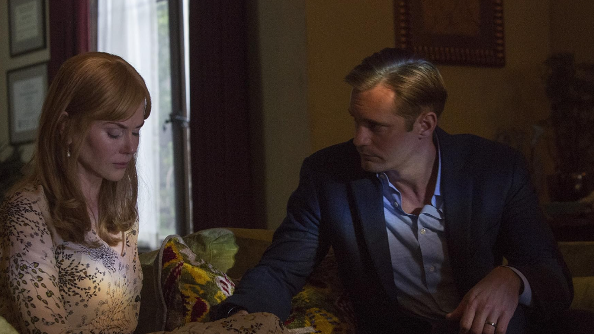 Nicole Kidman and Alexander Skarsgård in 'Big Little Lies'