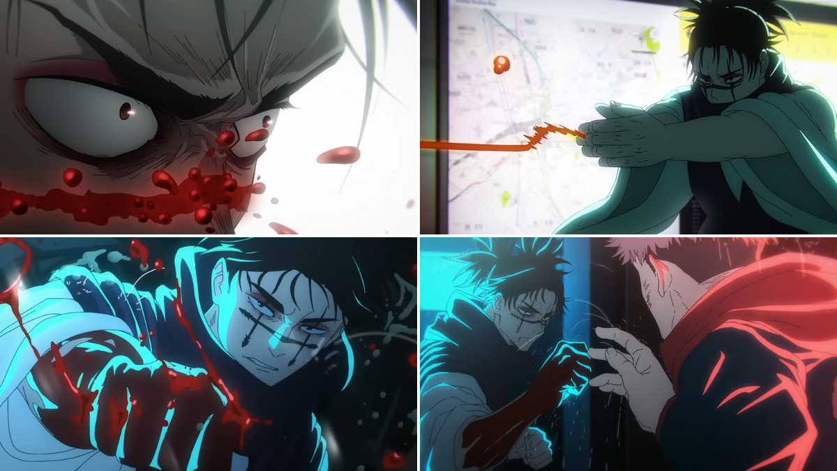 Yuji and Choso fight jujutsu kaisen