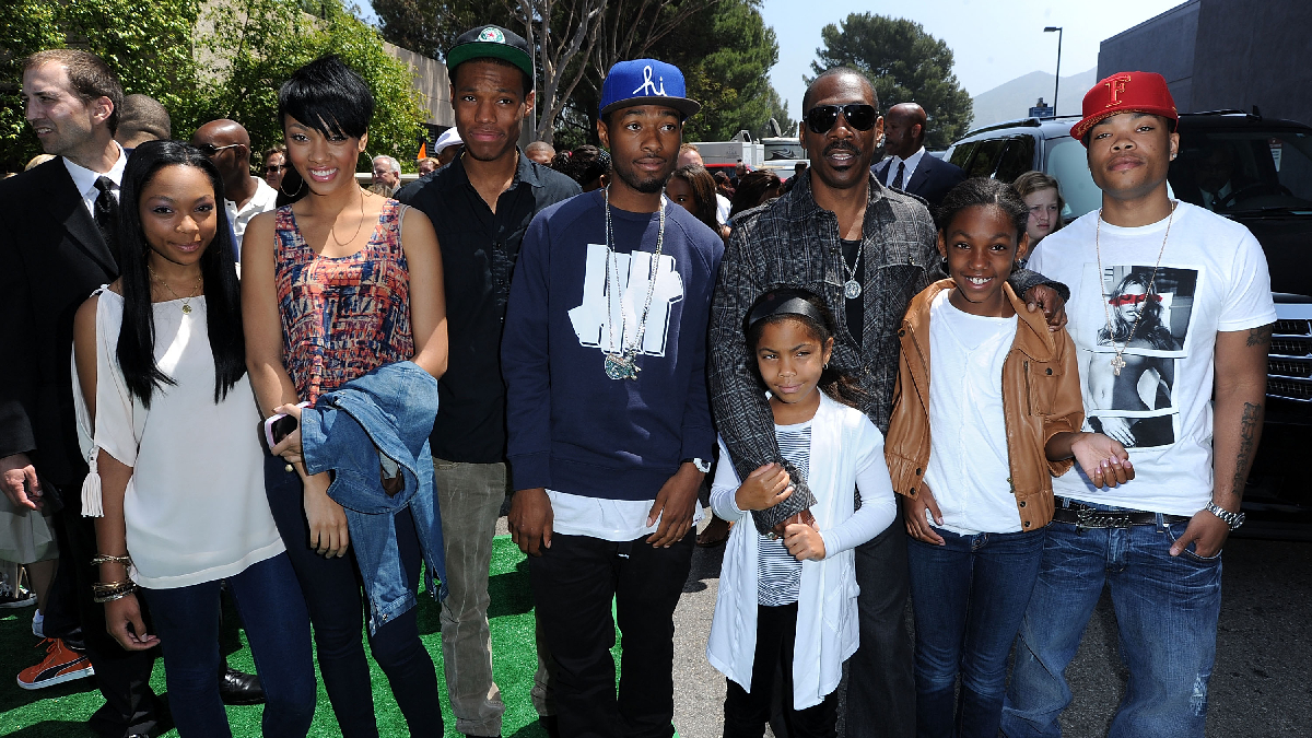 Eddie Murphy and his kids