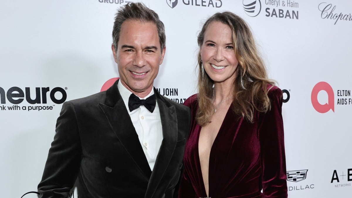 Eric McCormack with Janet Holden