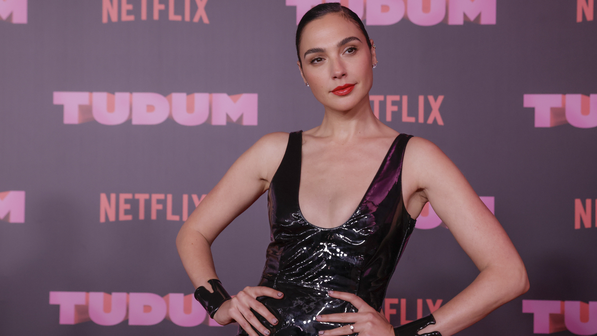 Gal Gadot attends the Netflix's Tudum: A Global Fan Event 2023 at Fundação Bienal de São Paulo on June 17, 2023 in Sao Paulo, Brazil.