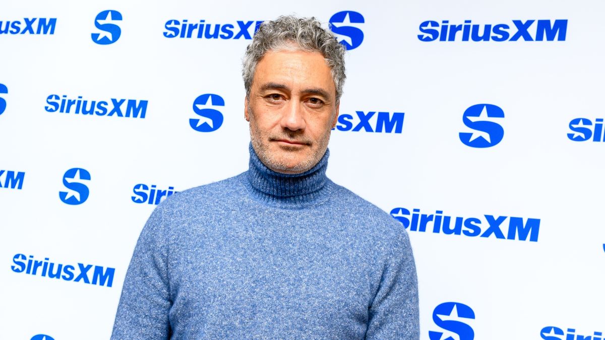 Taika Waititi visits SiriusXM Studios on November 16, 2023 in New York City. (Photo by Roy Rochlin/Getty Images)