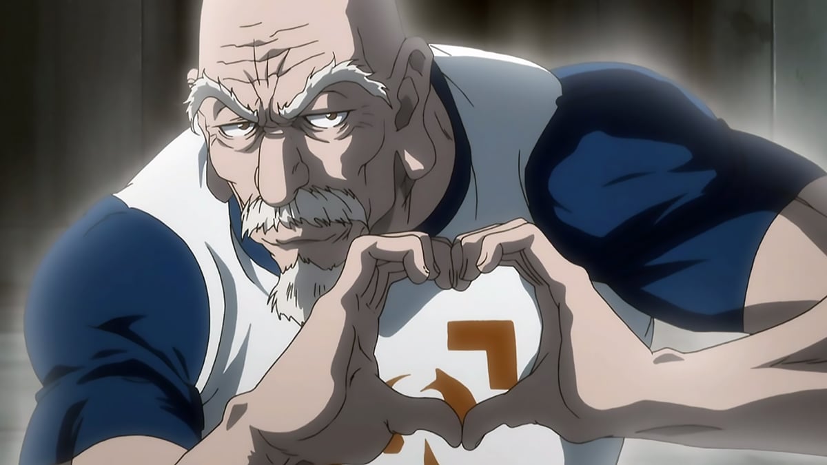 Isaac Netero in the Chimera Ant Arc, Hunter x Hunter