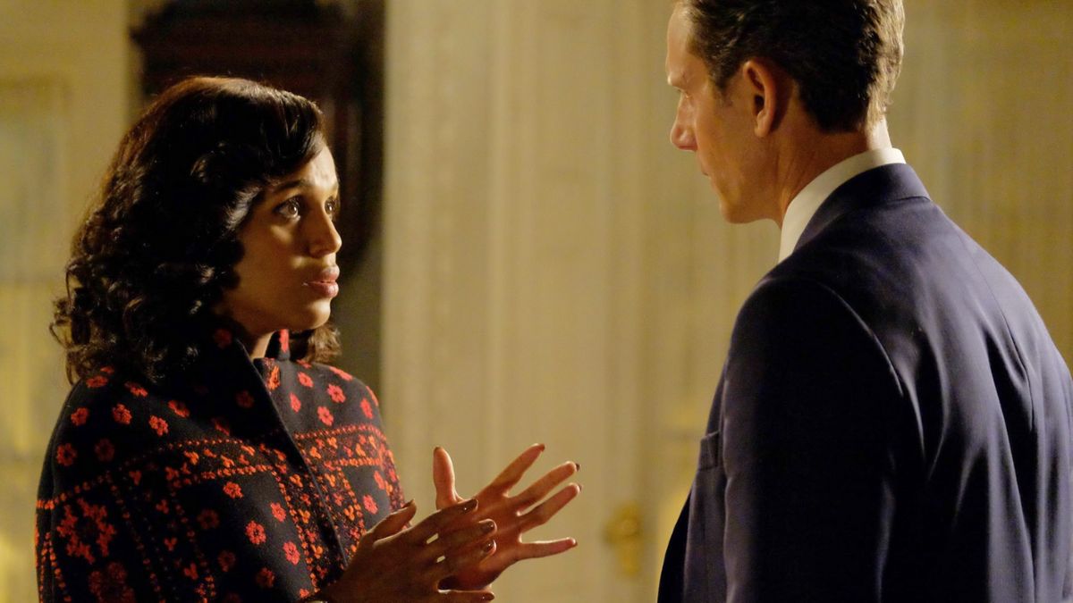 Olivia Pope and Fitz Grant in 'Scandal'