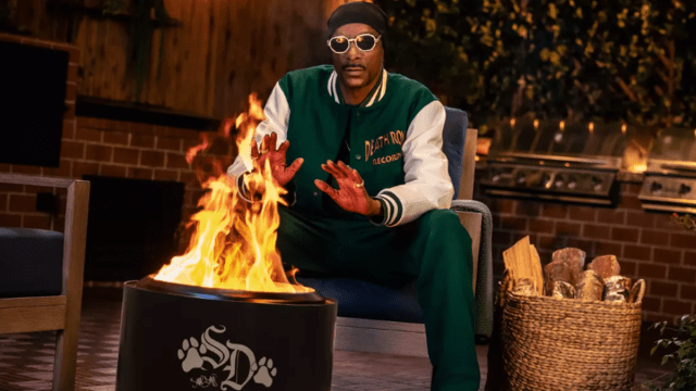 Snoop Dogg in an advertising campaign for Solo Stove