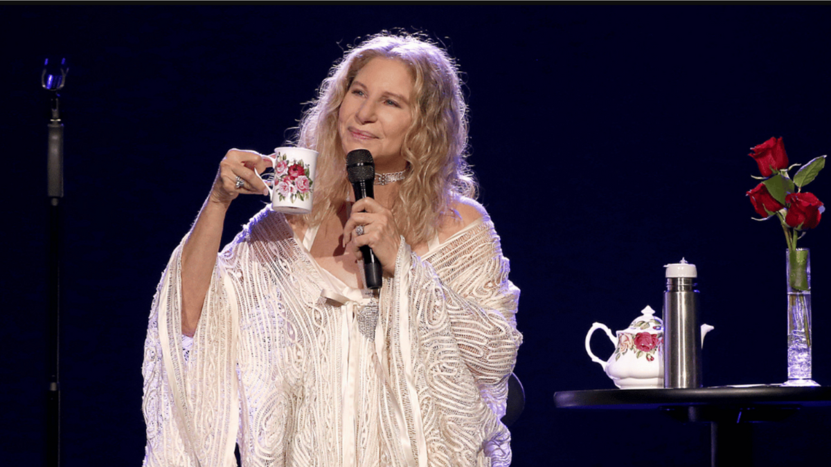 Barbra Streisand performs onstage at Madison Square Garden on August 03, 2019 in New York City.