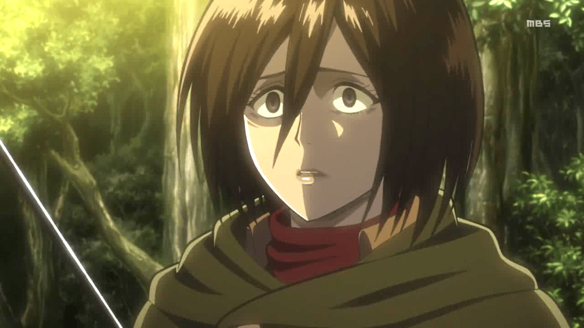 mikasa in attack on titan