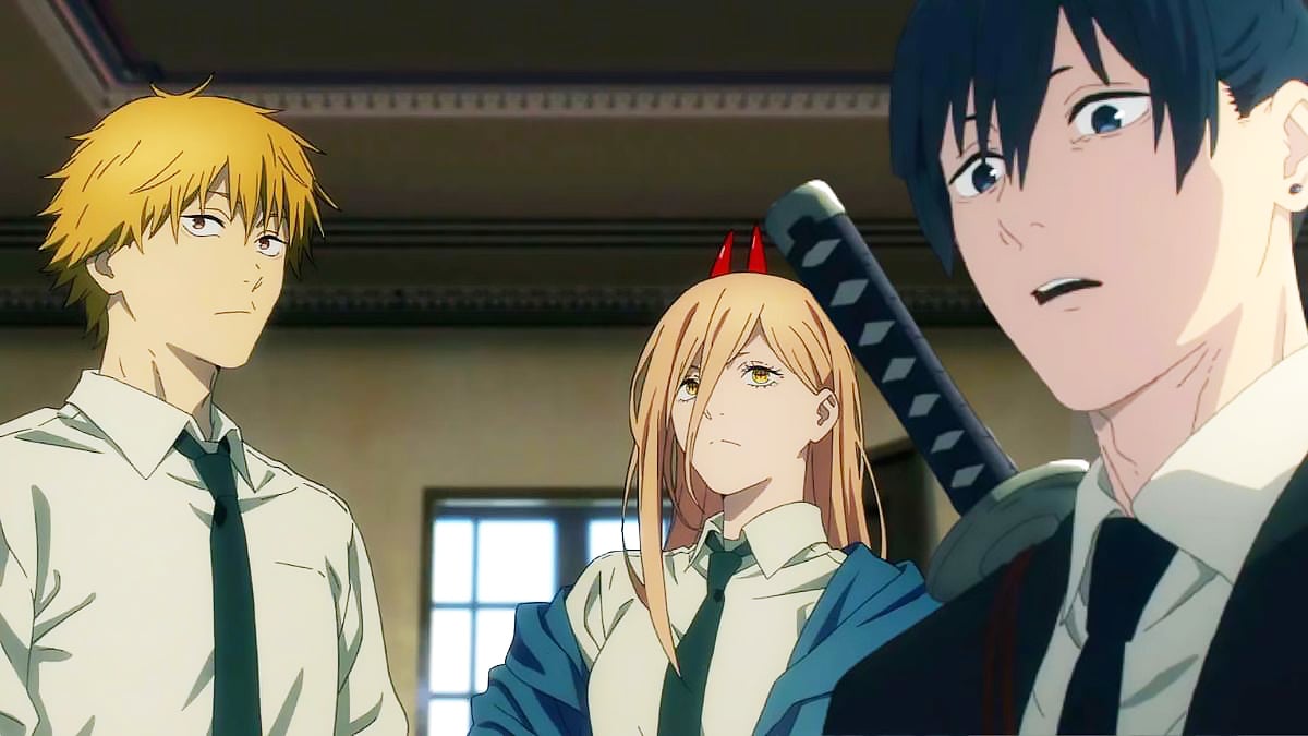 Denji, Power and Aki from Chainsaw Man