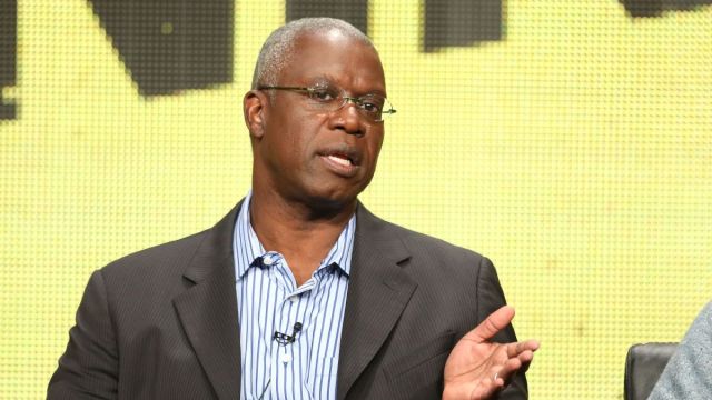 Actor Andre Braugher speaks onstage during the Brooklyn NINE-NINE panel discussion at the FOX portion of the 2013 Summer Television Critics Association tour - Day 9 at The Beverly Hilton Hotel on August 1, 2013 in Beverly Hills, California. (Photo by Frederick M. Brown/Getty Images)