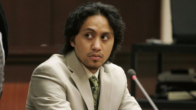 Vili Fualaau appears in court in SeaTac, Washington April 3, 2006 for a hearing to determine if he is to stand trial on a drunken driving charge. The judge set a trial date for April 26 for Fualaa, the husband of Mary Kay Letourneau, his former sixth grade teacher who was convicted of child rape for having sex with Fualaau. (Photo by Ron Wurzer/Getty Images)