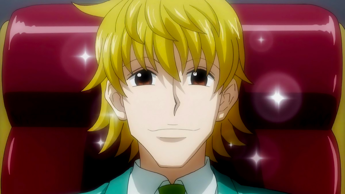 Pariston in the 13th Chairman Election arc of Hunter x Hunter