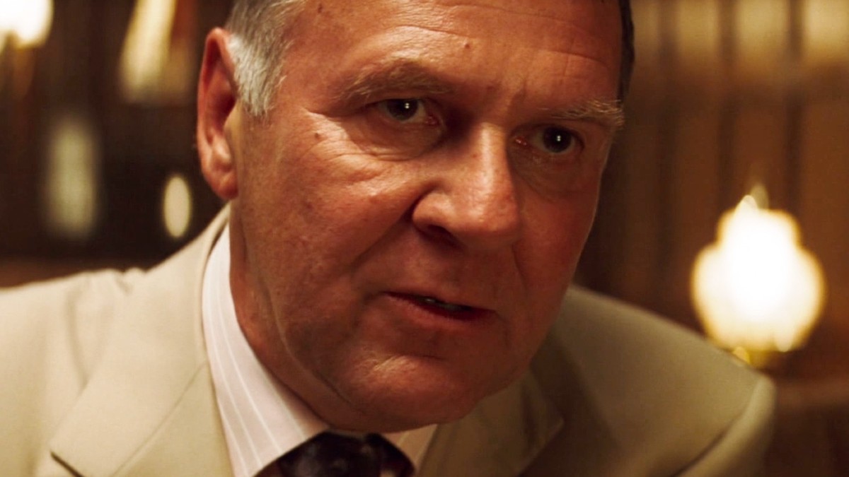 Tom Wilkinson in Batman Begins as Falcone