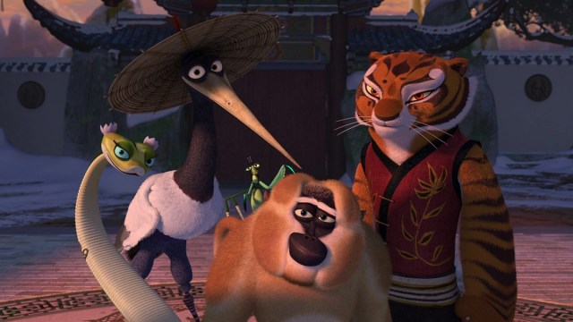 The Furious Five in 'Kung Fu Panda'