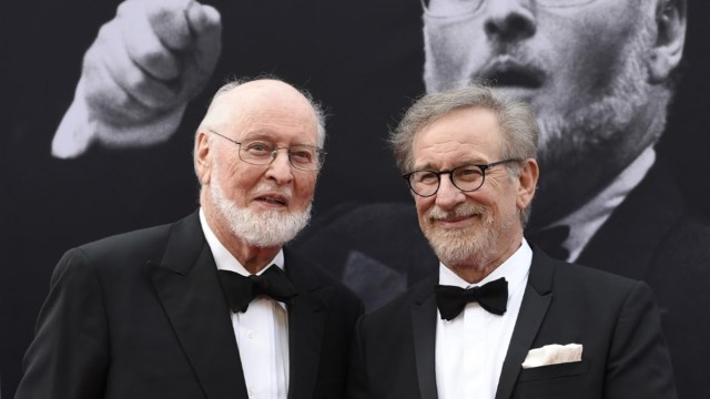 John Williams and Steven Spielberg in 2016