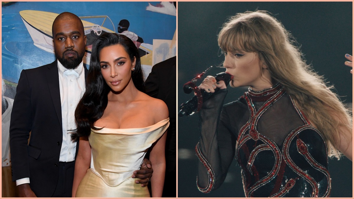 Taylor Swift, Kanye West, and Kim Kardashian