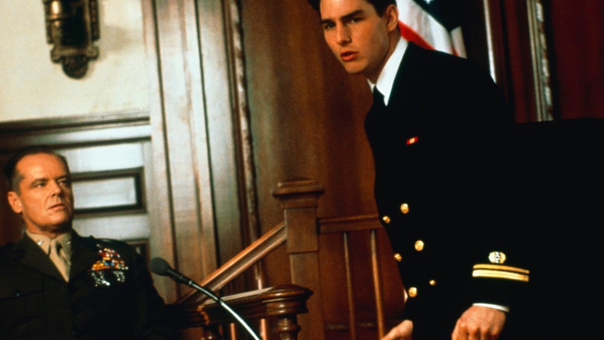 Tom Cruise and Jack Nicholson in 'A Few Good Men'