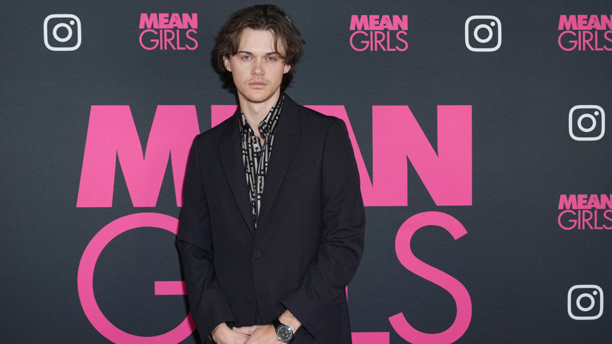 Christopher Briney attends a NYC Instagram Creator Screening of "Mean Girls" at the Midnight Theatre on January 09, 2024, in New York, New York.