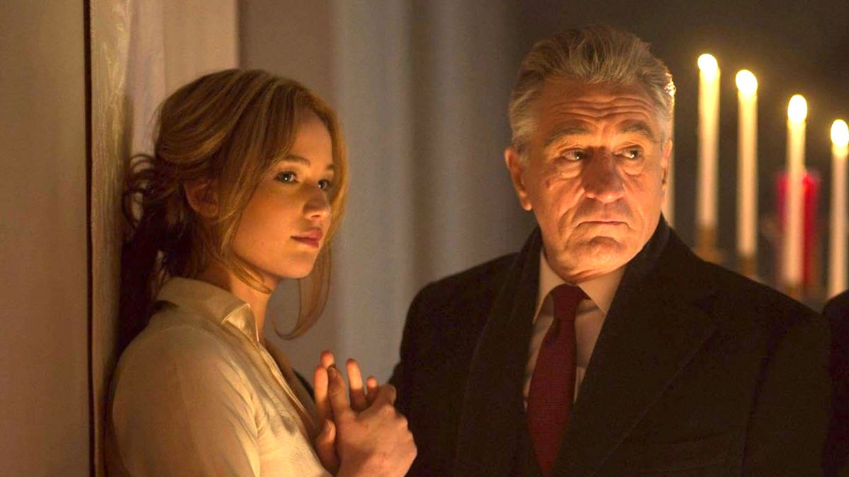 Jennifer Lawrence and Robert De Niro in Joy