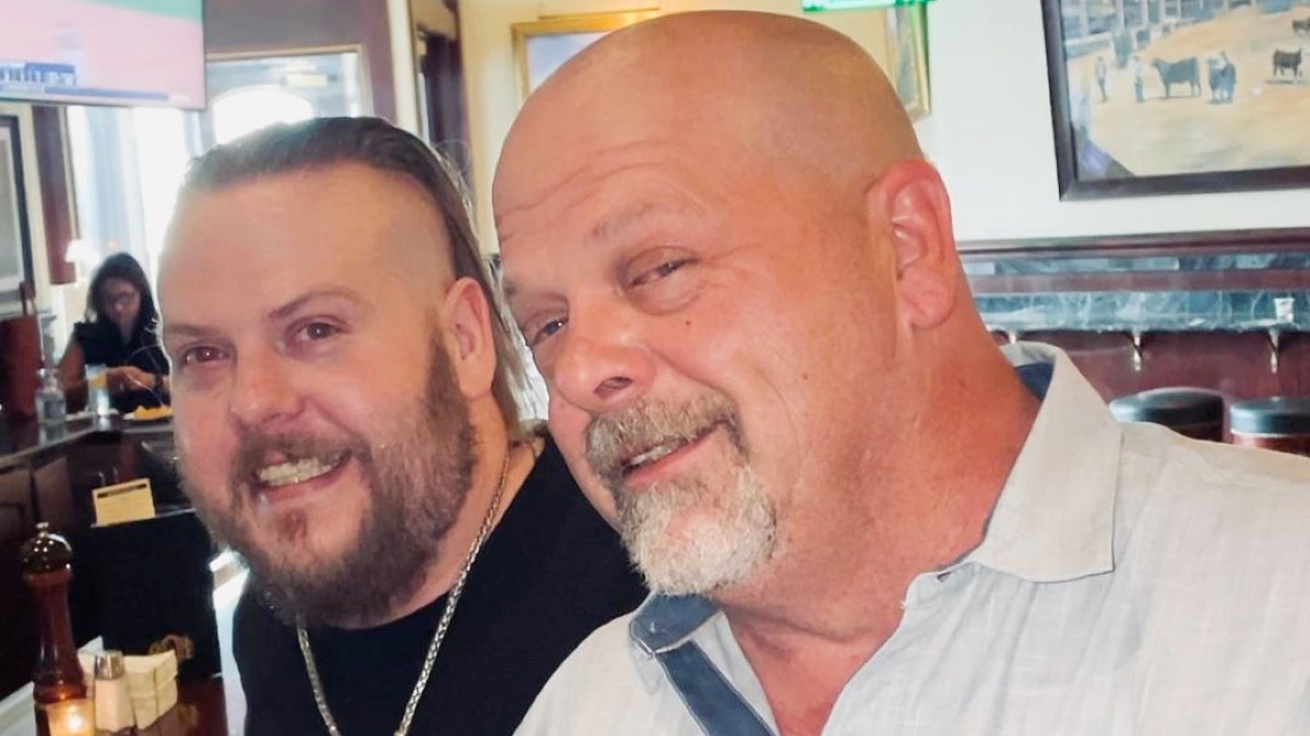 Pawn Stars Rick Harrison with son Adam Harrison