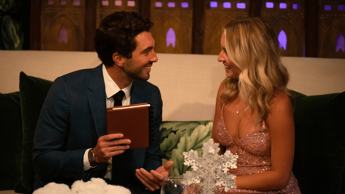 Joey Graziadei and Daisy Kent on season 28 of 'The Bachelor'