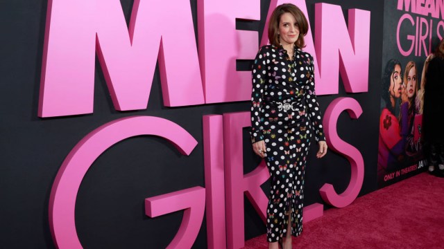 Tina Fey attends the Global Premiere of "Mean Girls" at the AMC Lincoln Square Theater on January 08, 2024, in New York, New York.