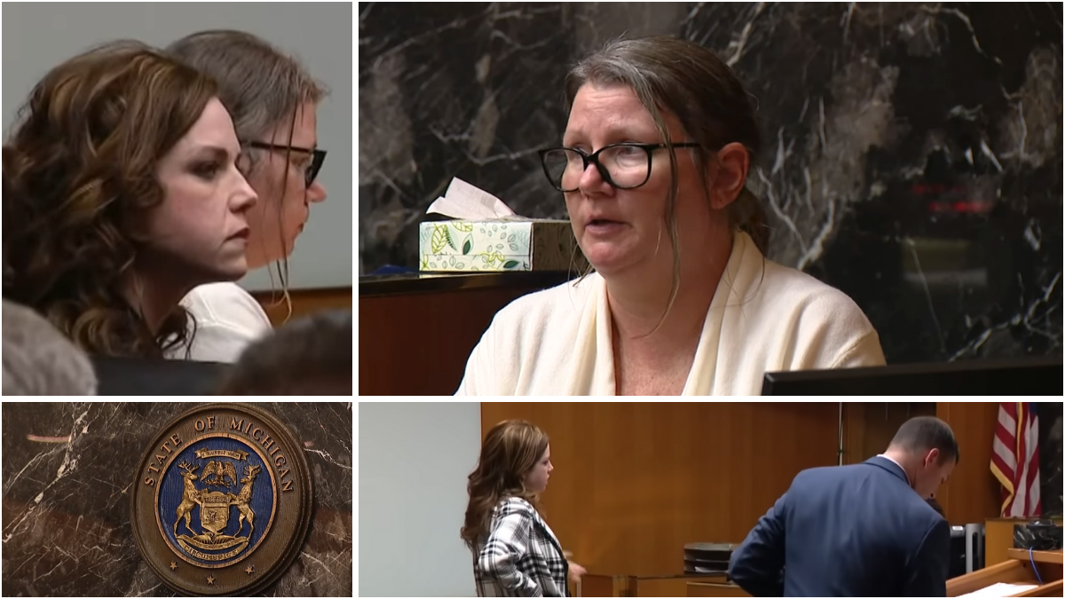 Jennifer Crumbley trial montage