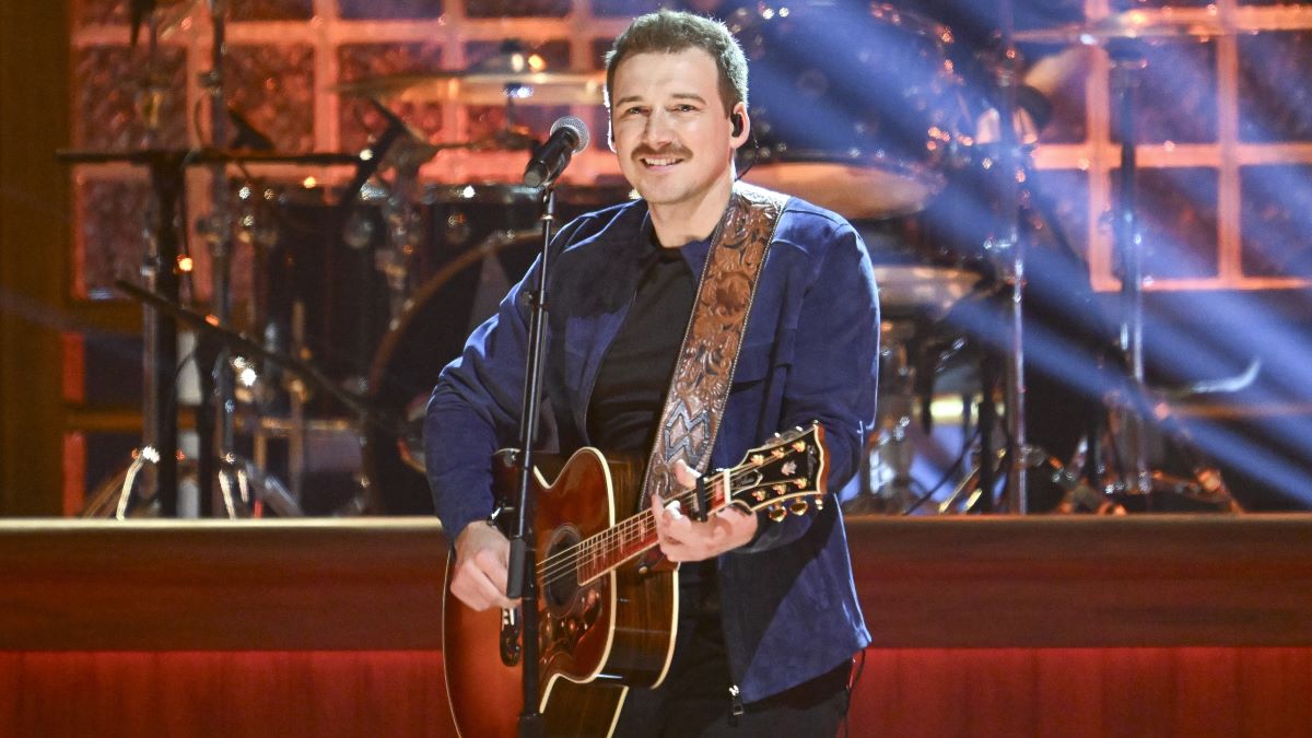 Morgan Wallen performs onstage during the 57th Annual CMA Awards at Bridgestone Arena on November 08, 2023 in Nashville, Tennessee. (Photo by Astrida Valigorsky/WireImage)