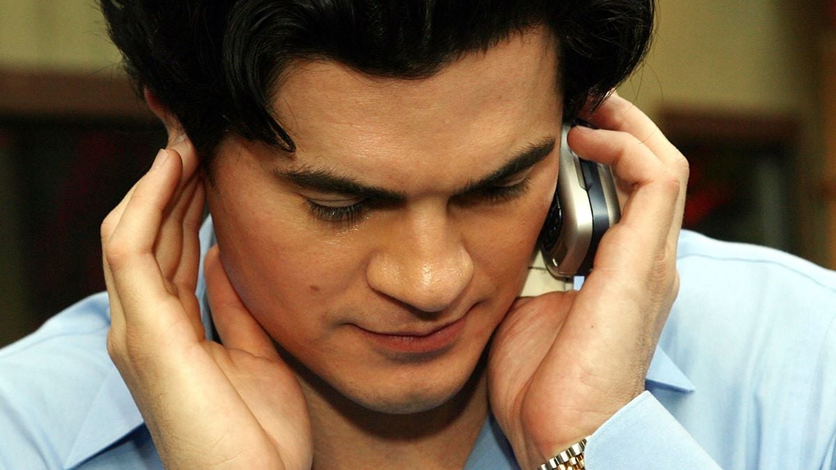 Will Kirby makes calls at "Big Brother 7: All-Stars" at CBS Radford on September 12, 2006 in Los Angeles, California. (Photo by Kevin Winter/Getty Images)