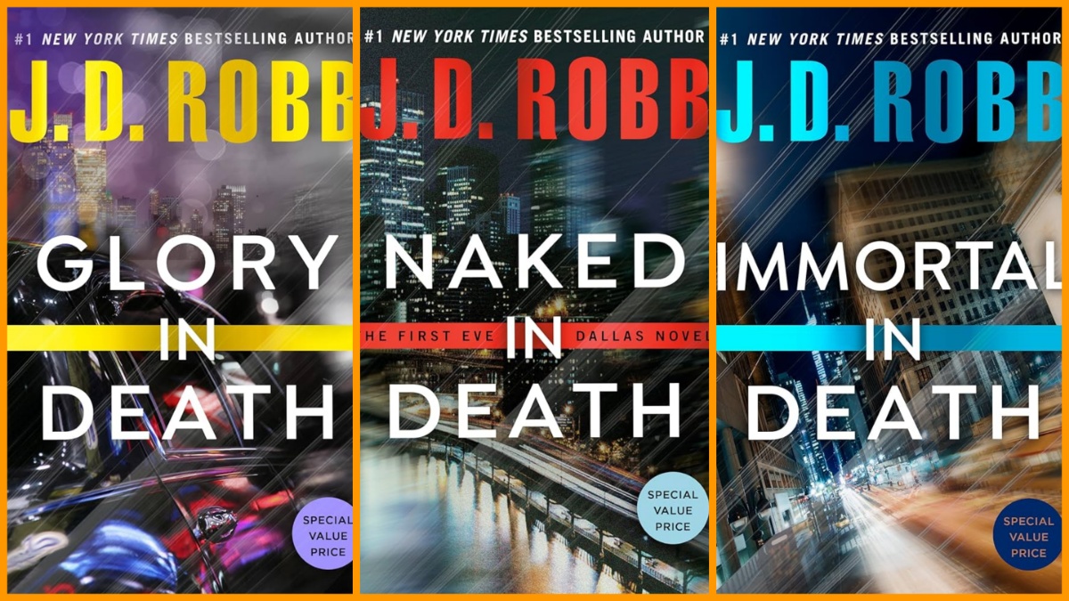 In Death book covers