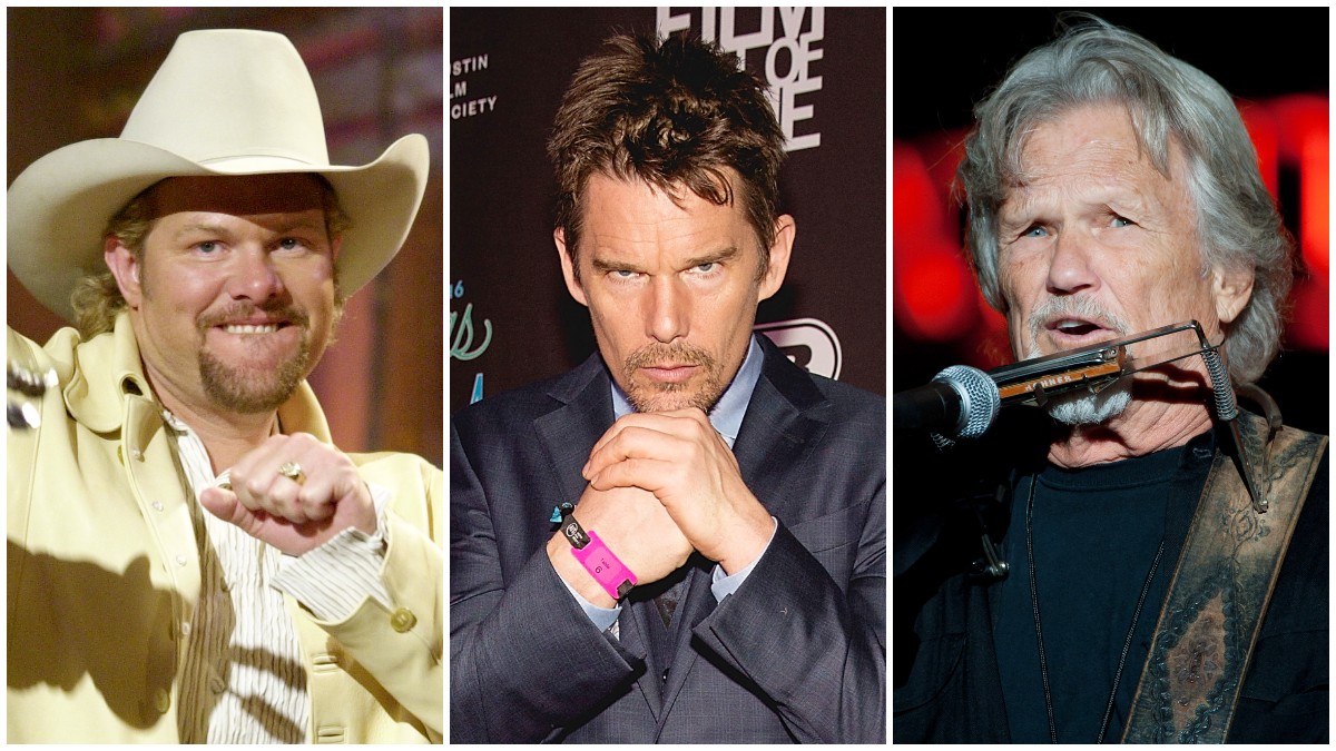 Toby Keith Kris Kristofferson Ethan Hawke feud