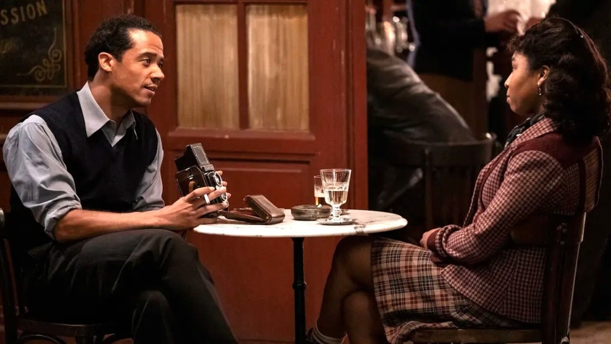 Jacob Anderson as Louis and Delainey Hayles as Claudia in season 2 of Interview with the Vampire.