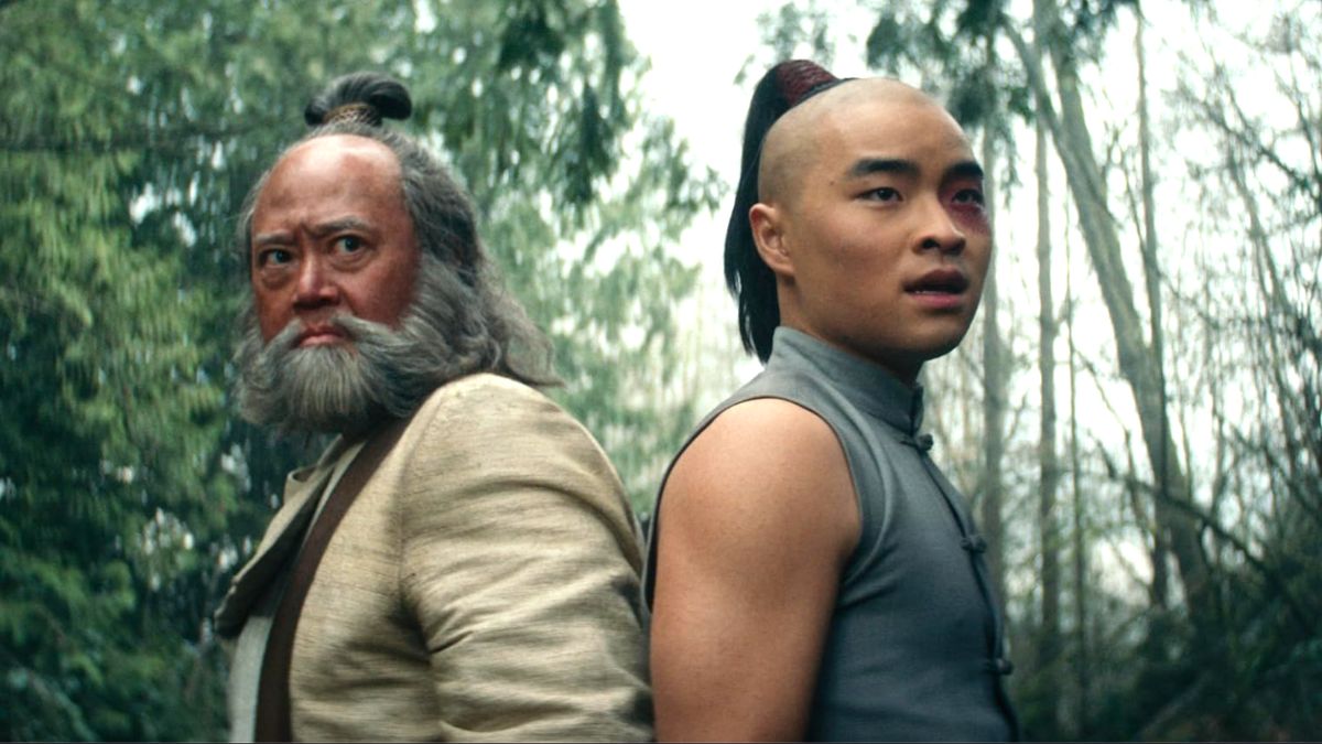Zuko and Iroh in 'Avatar: The Last Airbender'