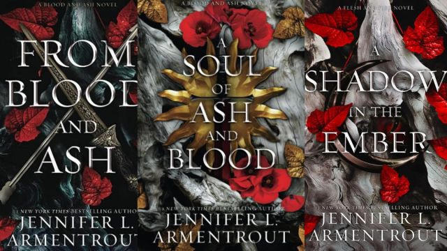 Blood and Ash book series covers