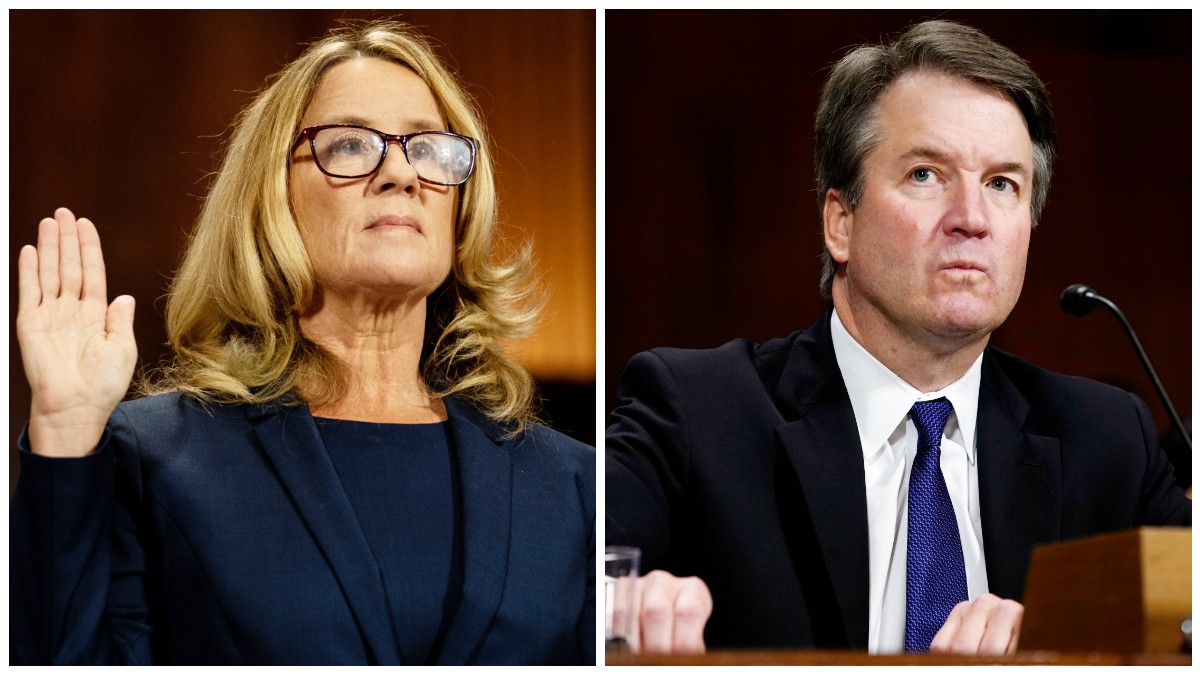 Christine Blasey Ford and Brett Kavanaugh